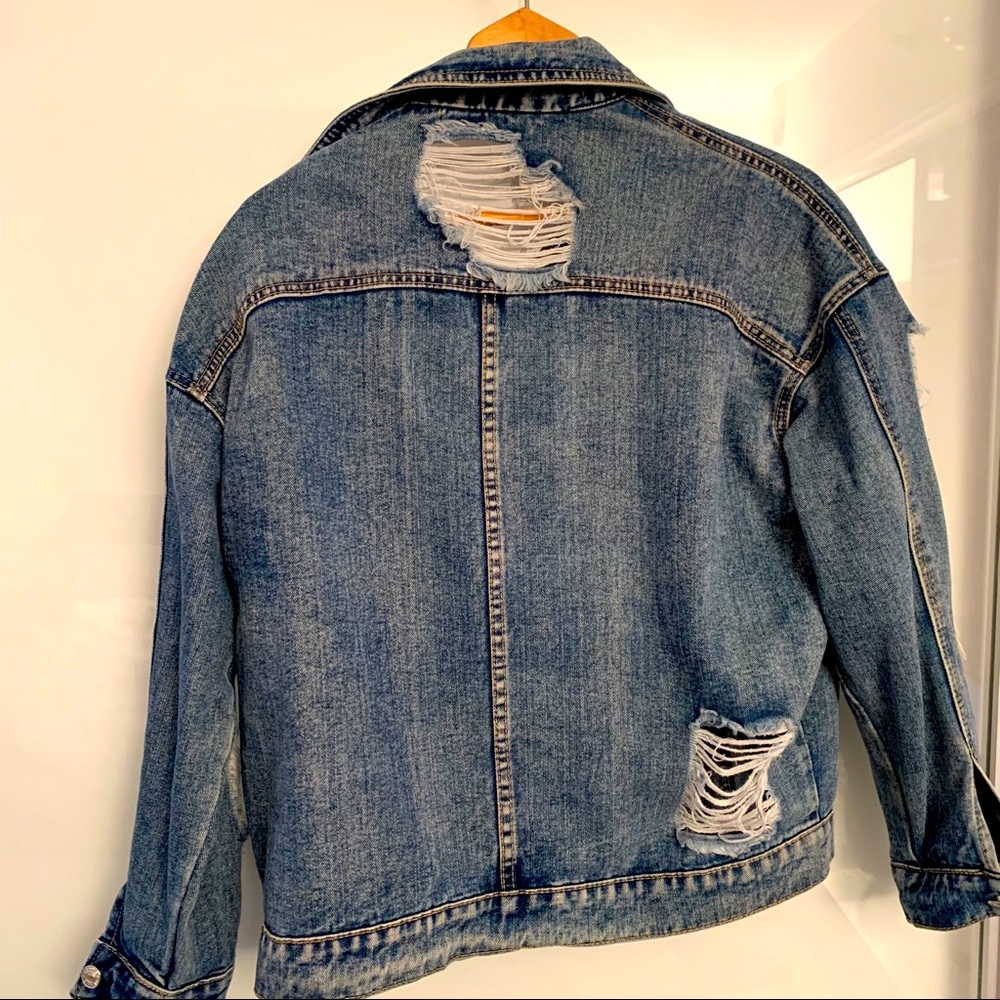 Oversized Denim Jacket - Picture 2 of 2